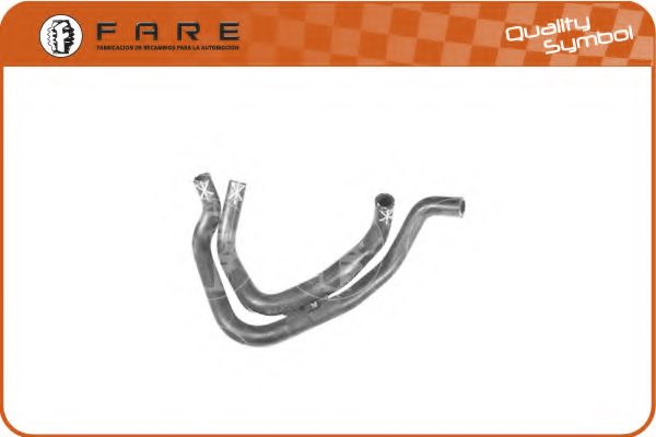 FARE SA 11757 Hose, heat exchange heating